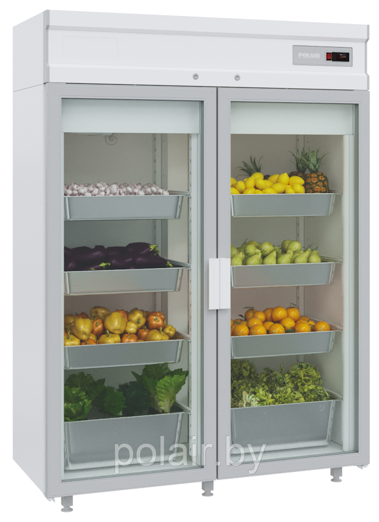 Холодильный шкаф DM114-S без канапе POLAIR (ПОЛАИР) 1400 литров t +1 +10 - фото 2 - id-p107248601