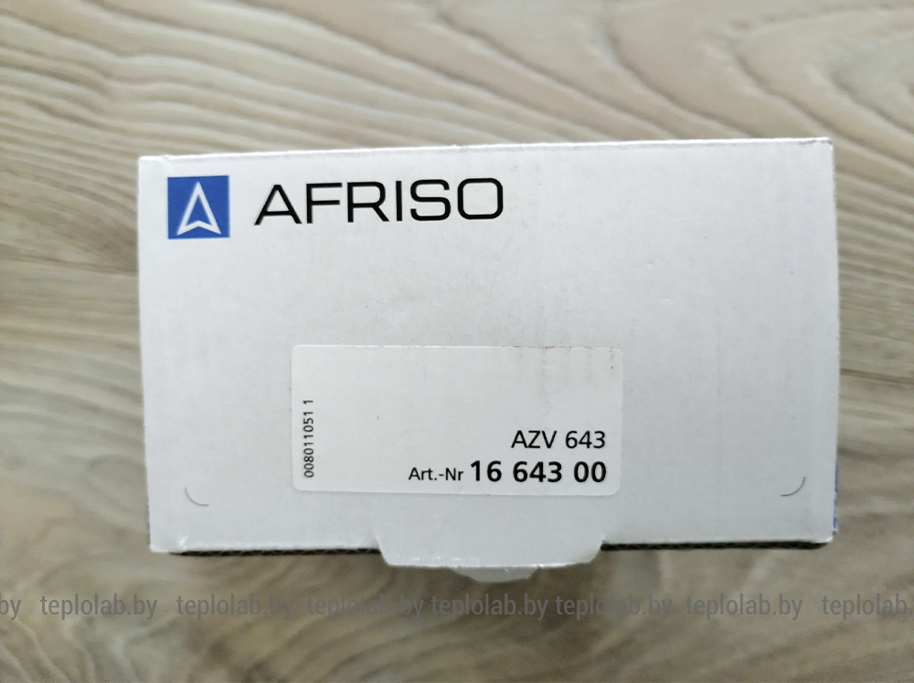 Afriso AZV 643 1" переключающий клапан c приводом - фото 8 - id-p63287666