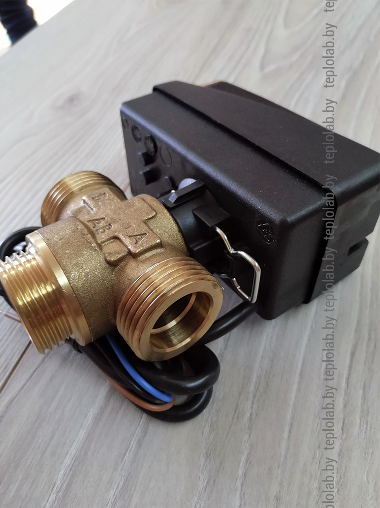 Afriso AZV 643 1" переключающий клапан c приводом - фото 4 - id-p63287666