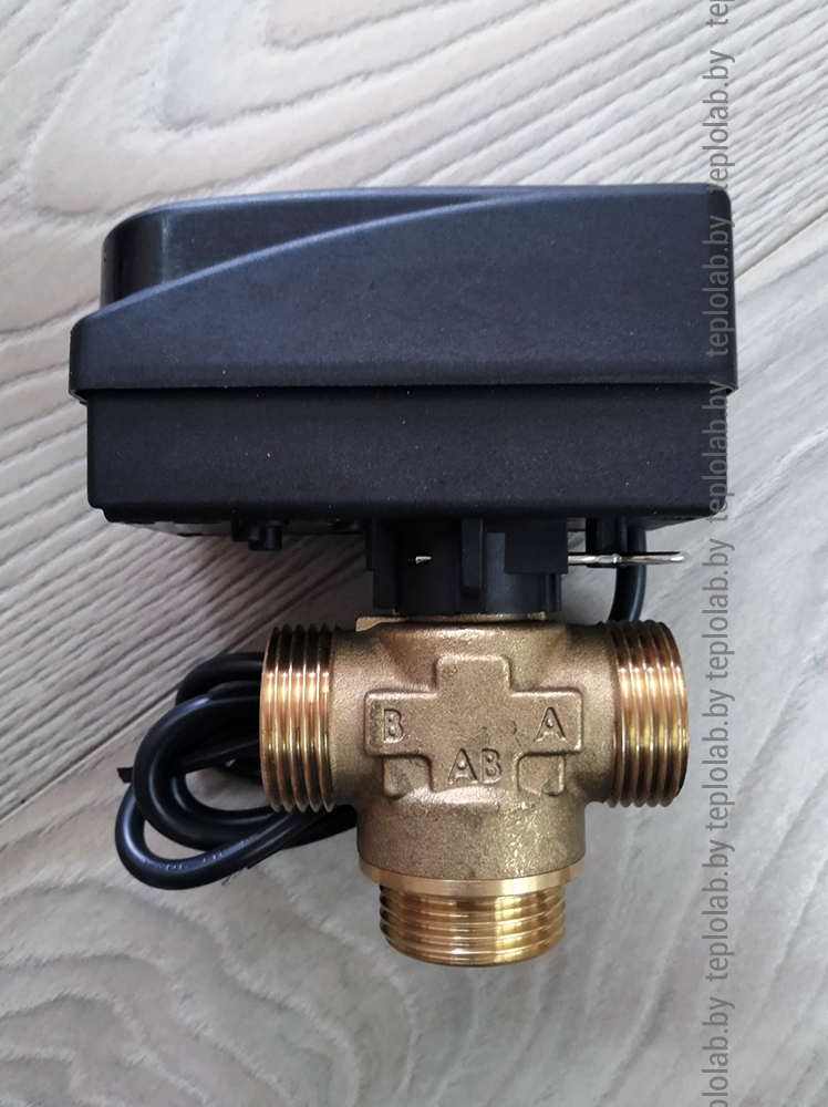 Afriso AZV 643 1" переключающий клапан c приводом - фото 5 - id-p63287666