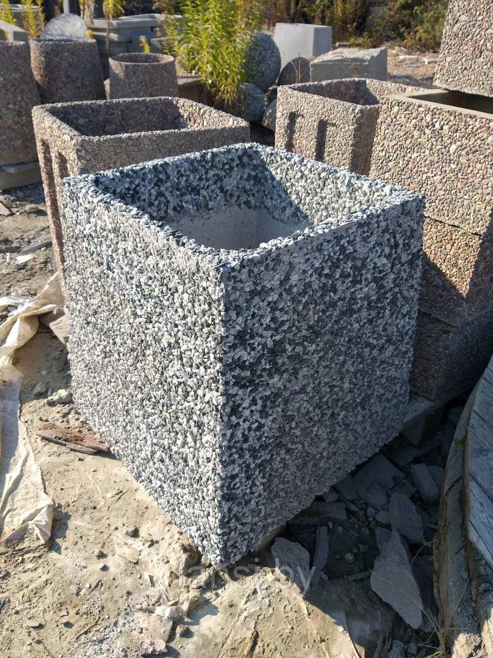 Урна для мусора бетонная (усечённая, без дна) №17 - фото 5 - id-p96719449