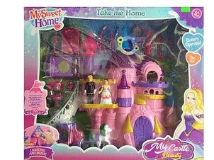 Замок принцессы с куклами и аксессуарами, My Sweet Home Castle, свет, звук  SG-29020