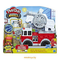 Детский игровой набор пластилина - Пожарная Машина, Play-Doh Hasbro E6103