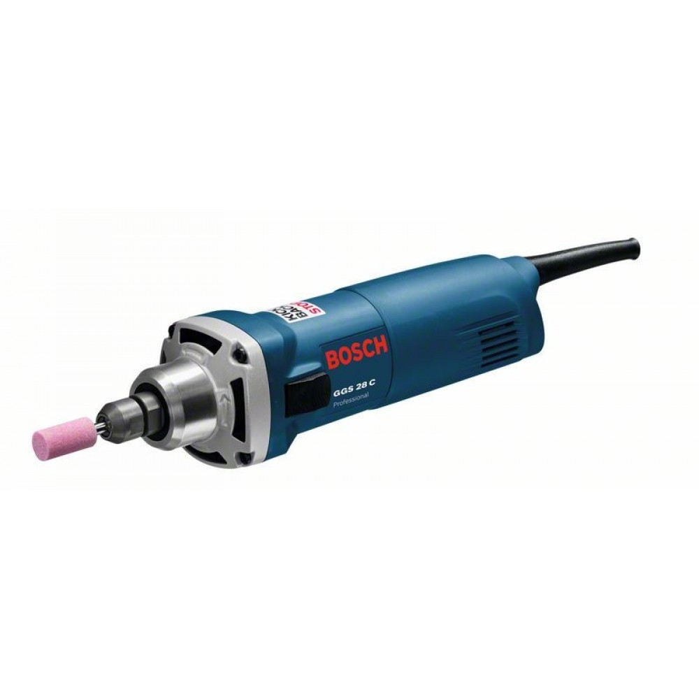 Прямая шлифмашина BOSCH GGS 28 C в кор. (600 Вт, цанга 6 мм, 28000 об/мин)