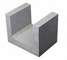 Керамзитобетонные блоки строительные «ТермоКомфорт» для перемычек шириной 30 см