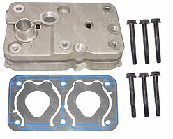 Головка компрессора двухцилиндровая 4123528012/2 автобус МАЗ дв.ОМ 906