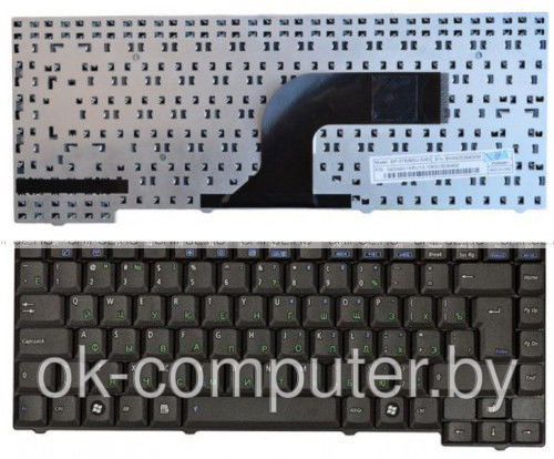 Клавиатура для ноутбука ASUS A3000A. Черная. Русскоязычная - фото 1 - id-p5300841