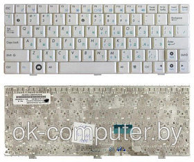 Клавиатура для нeтбука ASUS Eee PC 1000. Белая. Русскоязычная