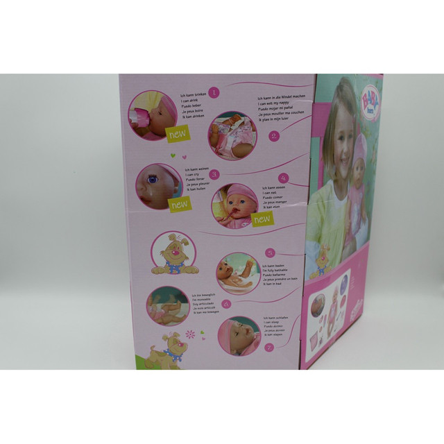 Кукла-пупс интерактивная Baby Born 805288-10 с аксессуарами - фото 2 - id-p107304671