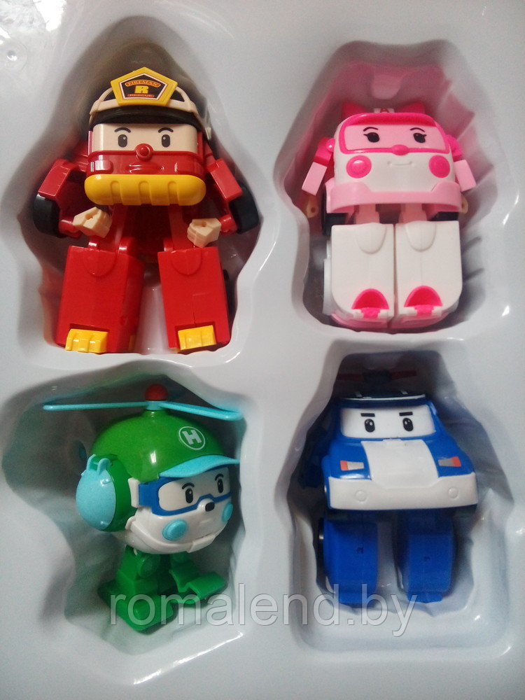Набор игрушек Робокары (4 шт) - Спасательная команда - фото 8 - id-p107312155