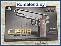 Пневматический металлический пистолет Colt 1911A