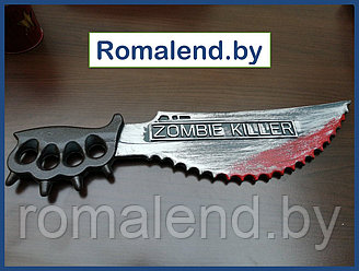 Детская нож "Убийца Зомби" Zombie Killer для косплея