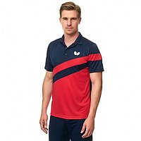 Рубашка для настольного тенниса Butterfly Kisa, красная, XL