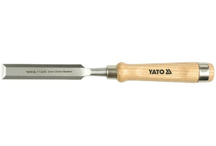 Стамеска 25мм [ревянная ручка] "Yato" YT-6251, фото 2