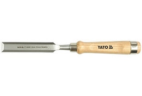 Стамеска 38мм [ревянная ручка] "Yato" YT-6258