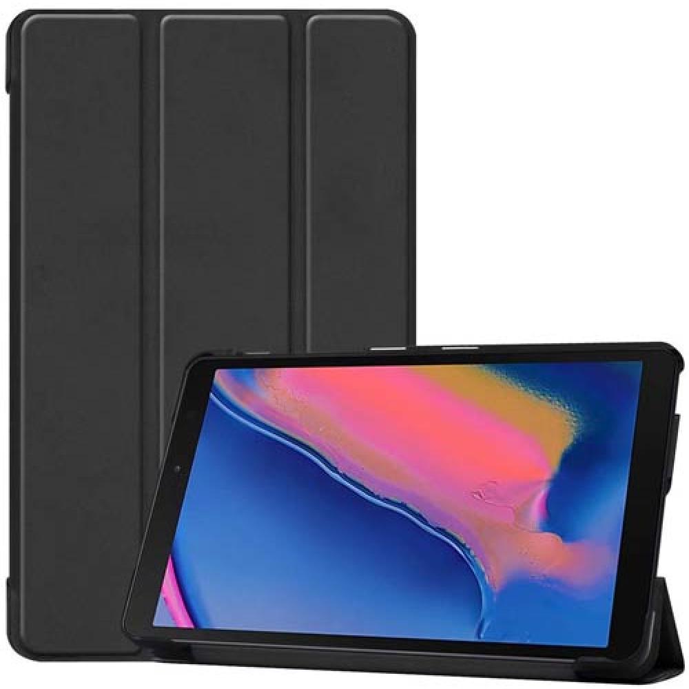 Полиуретановый чехол Smart Case черный для Samsung Galaxy Tab A 8.0 2019 SM-T290 / SM-T295 - фото 1 - id-p107320672