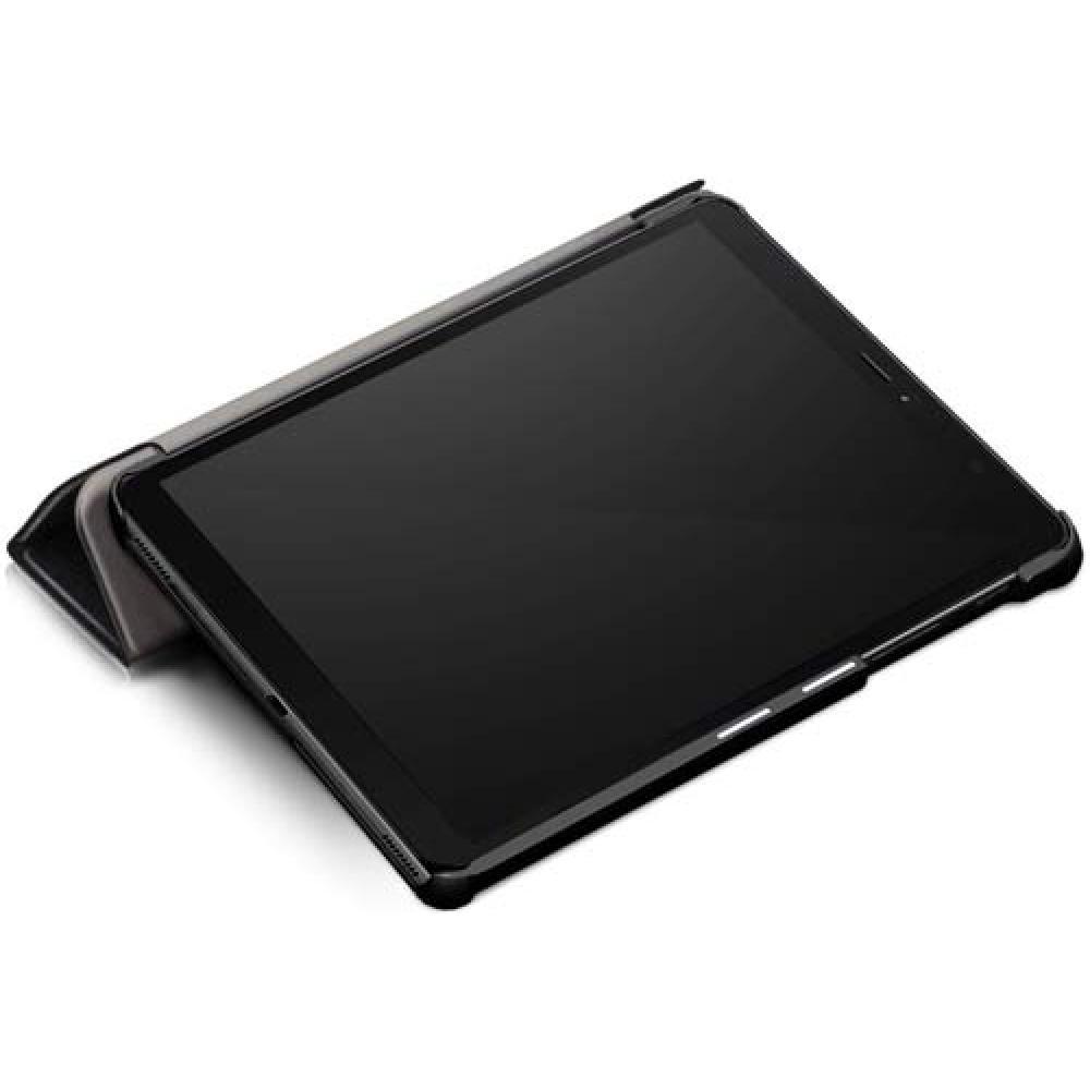 Полиуретановый чехол Smart Case черный для Samsung Galaxy Tab A 8.0 2019 SM-T290 / SM-T295 - фото 3 - id-p107320672