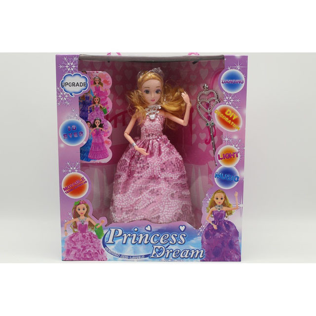 Кукла шарнирная Princess Dream 0970B (свет, звук) - фото 5 - id-p107321109