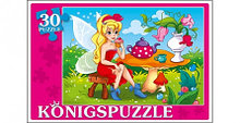 ПАЗЛЫ Konigspuzzle 30 элементов. ЛЮБИМАЯ ФЕЯ