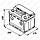 Аккумулятор Centra Standard CC550 / 55Ah / 460А / Обратная полярность / 242 x 175 x 190, фото 2