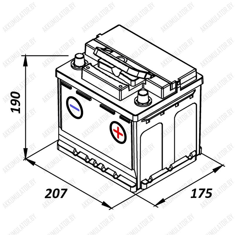 Аккумулятор Baren Polar / 44Ah / 390А - фото 2 - id-p75048378