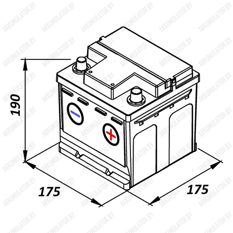 Аккумулятор Baren Polar Plus / 44Ah / 390А - фото 2 - id-p75048389