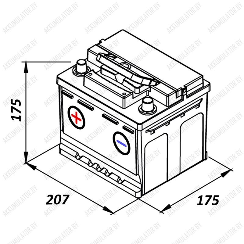 Аккумулятор ISTA 7 Series 6CT-45 A2Н / Низкий / 45Ah / 450А / Прямая полярность - фото 2 - id-p75048837