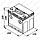 Аккумулятор Kainar 65Ah / 600А / Asia / Обратная полярность / 232 x 173 x 200 (220), фото 2
