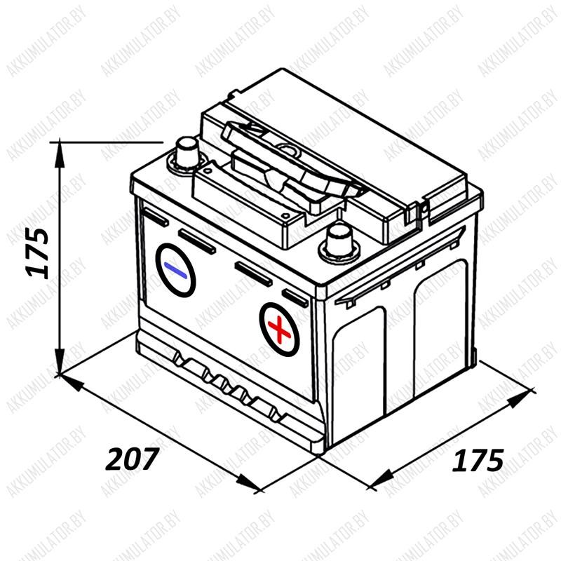 Аккумулятор Sznajder Silver / 553 25 / Низкий / 53Ah / 450А - фото 2 - id-p75048934