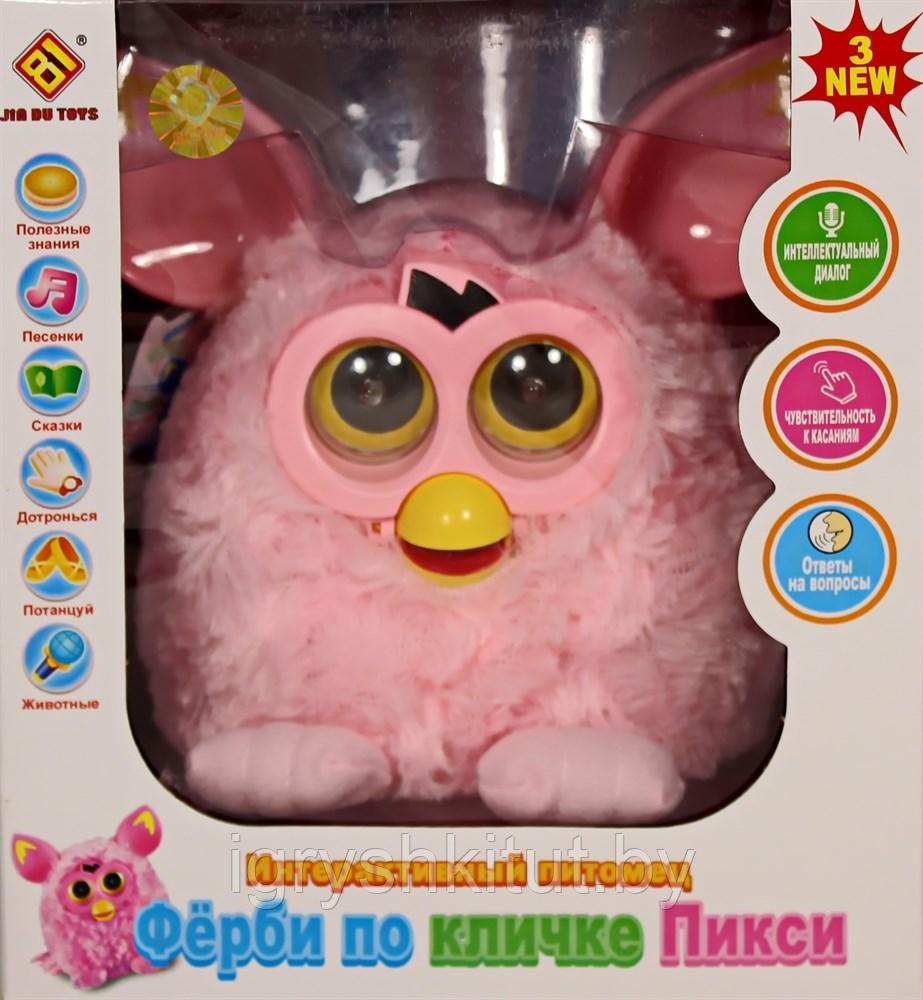Многофункциональная интерактивная игрушка Фёрби ( Furby )по кличке Пикси розового цвета - фото 2 - id-p107357767