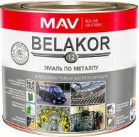 Эмаль по металлу атмосферостойкая быстросохнущая Belakor 12 10 л.