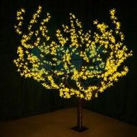 Светодиодное дерево "Сакура" высота 1,5м, диаметр кроны 1,8м, желтые светодиоды, IP 54, NEON-NIGHT