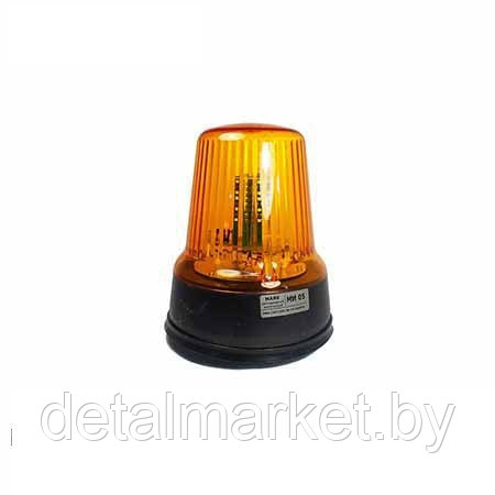 Маяк импульсный светодиодный МИ 05 LED (желтый), 12В/24В - фото 1 - id-p107239440