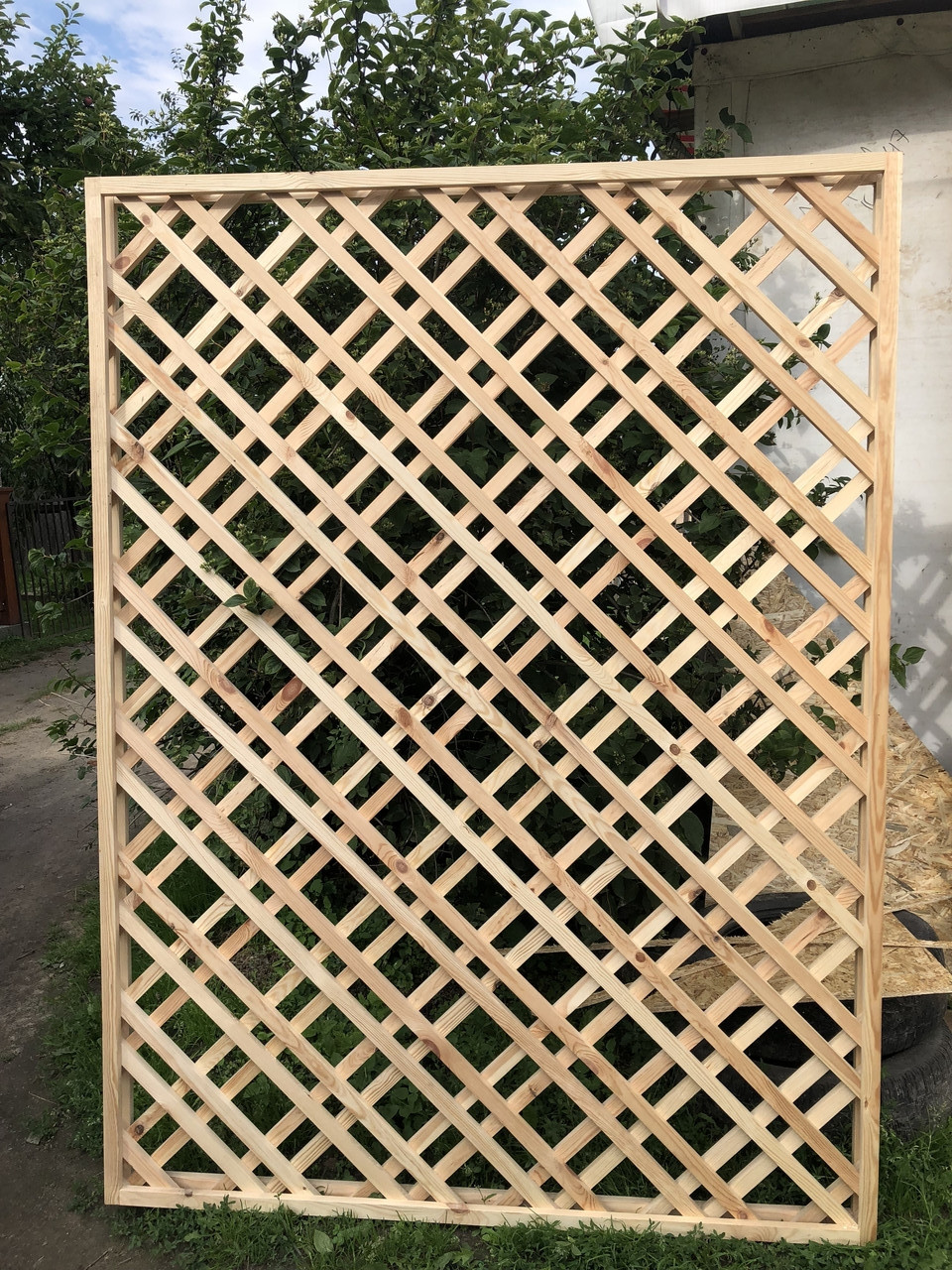 Решетка деревянная ( забор решетчатый, решетка для беседки).