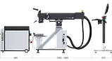Многофункциональный станок лазерной обработки HTS COMBOMAX (сварка, наплавка, резка, маркировка), фото 3