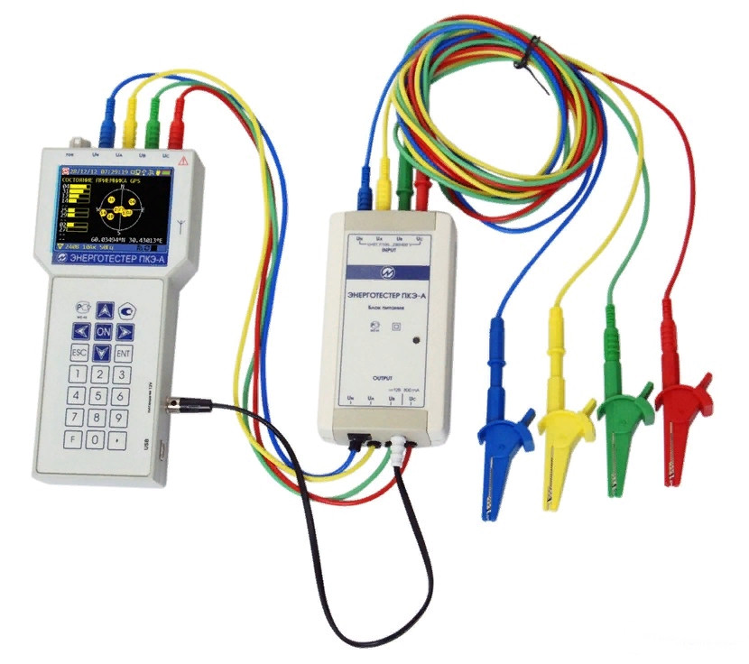 Энерготестер ПКЭ-А-С4 (10А+3000А) прибор для измерения показателей качества электрической энергии - фото 1 - id-p106838364