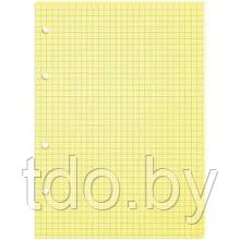 Сменный блок для тетрадей 80 л. А5 желтый лист
