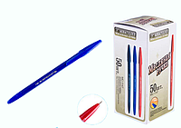 Шариковая ручка с чернилами на масляной основе. Корпус; цв пл. колпачок с клипом (соответствует цвету чернил);
