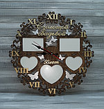 Часы настенные в подарок на годовщину свадьбы, фото 4