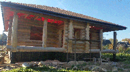 Дом с красной крышей 11,1м х 13,65 м  6