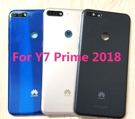 Задняя крышка для Huawei Y7 Prime 2018, синяя, фото 2