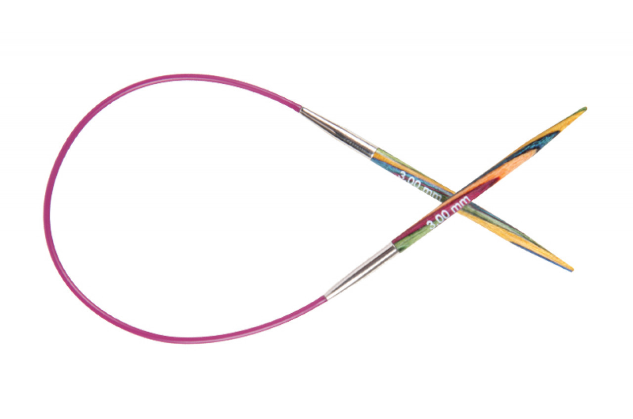 Спицы для вязания KnitPro Symfonie круговые 40 см 3 мм - фото 1 - id-p107463510