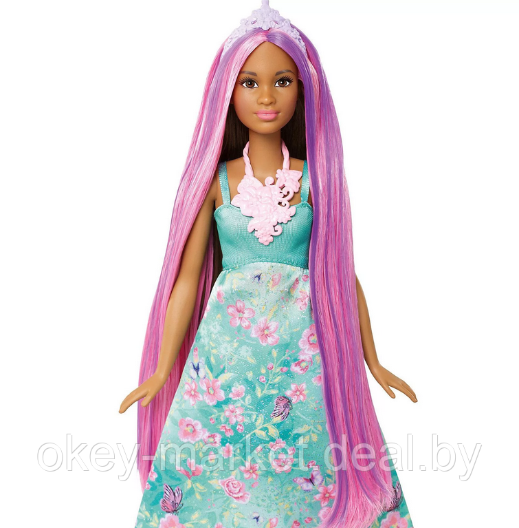 Кукла Barbie Принцесса Магические волосы DWH43 - фото 5 - id-p107464800