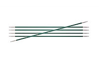 Knit Pro Спицы чулочные Zing 2.25 мм/20 см, алюминий, 5шт