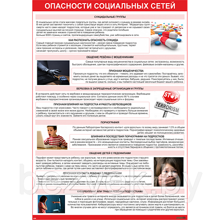 Плакат информационный Социальные сети, фото 2