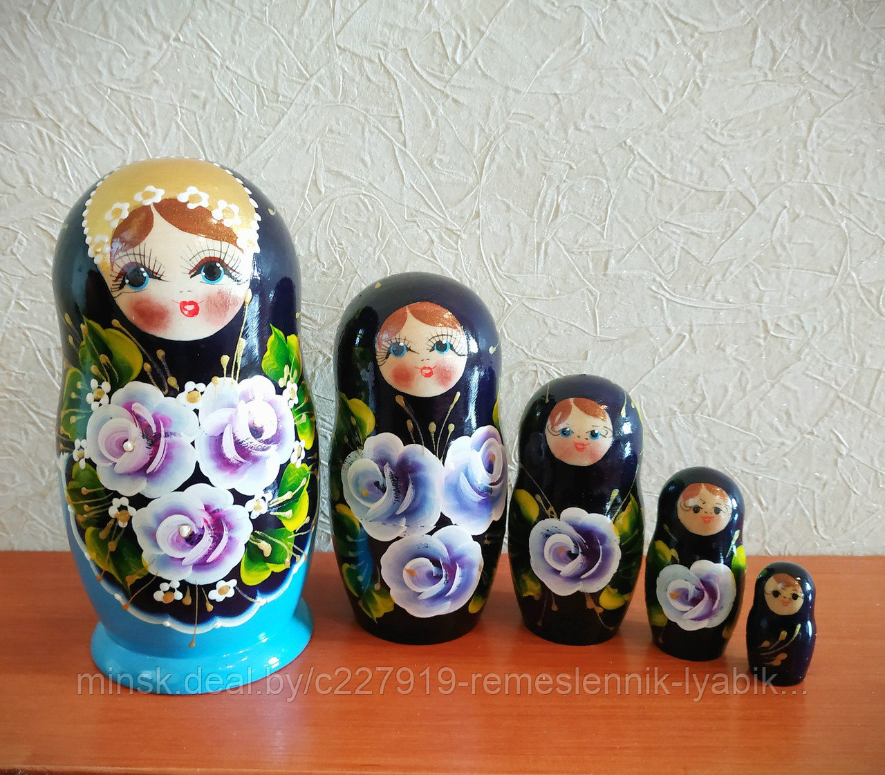 Матрёшка на 5 частей! Ручной работы!