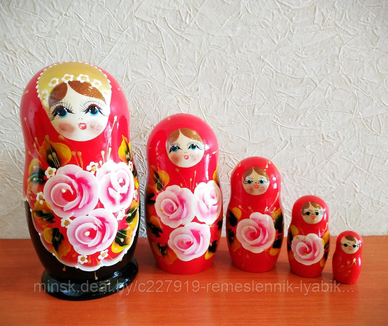 Матрёшка на 5 частей! Ручной работы!