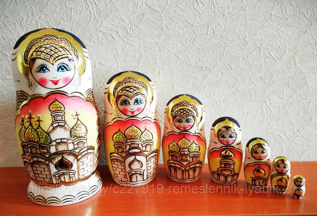 Матрёшка на 7 частей! Ручной работы!