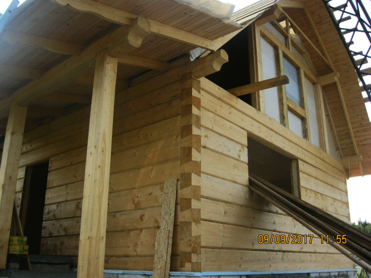 Строительство дома из дерева - фото 4 - id-p6519568