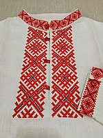 Рубашка мужская льняная с вышивкой "Данила"